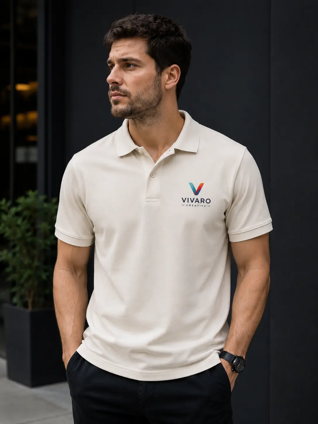 DTF potlač polokošieľ na mieru – elegantné a pracovné polokošele s logom